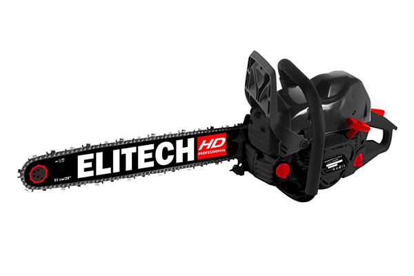 Бензопила ELITECH HD CS 7449F (73.5см3, 3,6кВт/4,9л.с. ш-51см, 3/8, 1.5мм, 7,1кг) E1611.008.00