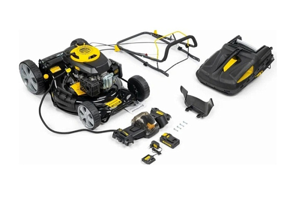 Газонокосилка CHAMPION LM5346E (4,4кВт привод 525мм70л25-75мм 1рычаг/7, 37,2кг 4в1, эл. запуск)