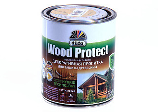 Пропитка Dufa WOOD PROTECT дуб (0,750кг)