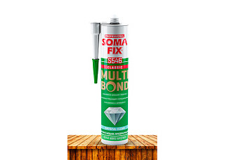 Клей SOMA FIX (гибридный MULTI BOND, прозрачный) 290мл Турция S546*