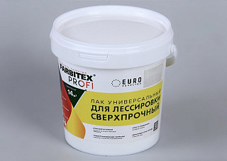 Лак для лессировки универсальный FARBITEX PROFI сверхпрочный (0,9кг) 