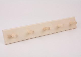 Вешалка 5 крючков 510мм