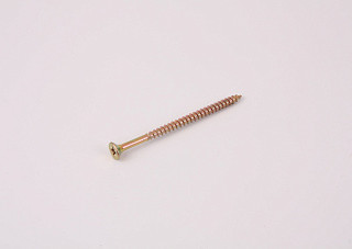 Шуруп 5х 80 потай,жел.цинк