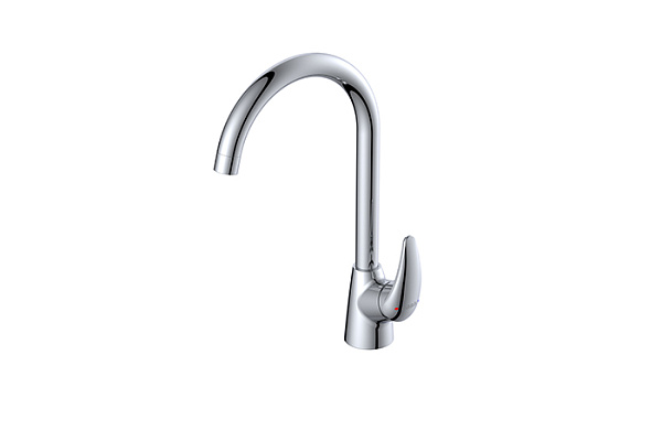 Смеситель для кухни Oasis L1007MG (Латунь, Гайка, Высота излива-25,5см)