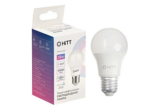 Лампа светодиодная HiTT-PL-A60-15-230-E27-6500 15Вт (815)