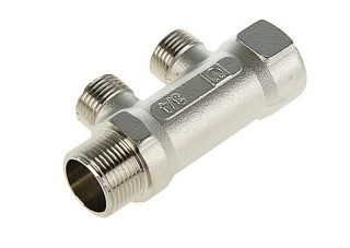 Коллектор резьбовой AQUALINK ДУ 3/4x3/4x1/2x2 (02421) (60/2)
