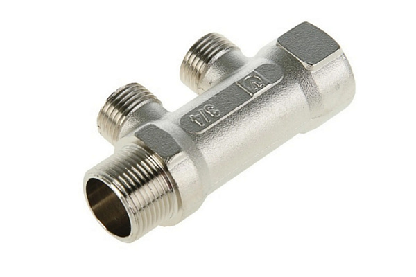 Коллектор резьбовой AQUALINK ДУ 3/4x3/4x1/2x2 (02421) (60/2) 