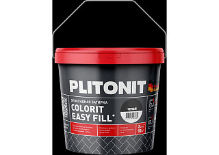 Эпоксидная затирка PLITONIT EasyFill ТЕМНО-СЕРЫЙ (ведро 2кг) (H010334)