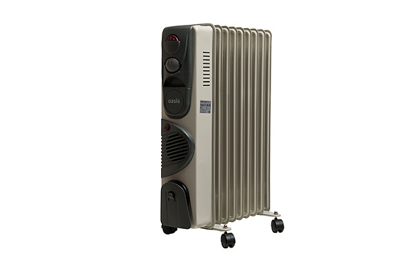 Обогреватель масляный OASIS ВВ-15Т (7 секций, 1500+400Вт, площадь обогрева-15м²) 