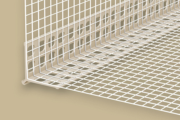 ЕвроУгол штукатурный Идеал (4мм.х3,0м) Ш-У4С с сеткой (100х150мм)