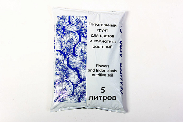 Грунт торфяной Селигер-Холдинг г.Тверь для цветов и комнатных растений 5л (1/8/384)