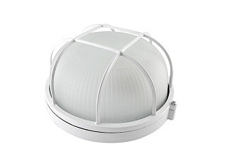 Светильник TDM НПБ1302 белый/круг с реш. 60Вт IP54 (0303-0032)