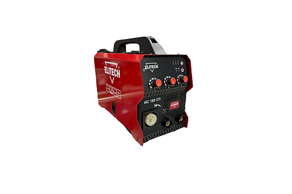 Инвертор ELITECH MIG/MAG ДМ ИС 180 СП (5,2кВт, 220В, 30-180А(MIG), 20-180А(MMA), ф0,6-0,8/1,6-4мм)