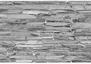 Панель ПВХ камень Сланец настоящий серый 0,4х977х493мм (612сн) (упак.10шт)