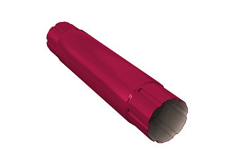 Труба соединительная SOKROF RAL 3005 Красный (1000, d=90мм) 