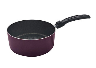 Кастрюля 2 л, 180 мм, 1 ручка б/кр, внутр.полихромное покр. Сплав А5 Кружево 60612014 (12/1)