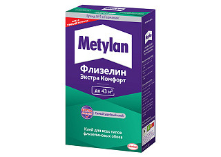 Клей обойный МЕТИЛАН Флизелин Экстра Комфорт 300гр (2719339/3000296)