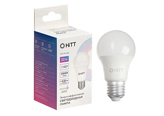 Лампа светодиодная HiTT-PL-A60-22-230-E27-6500 22Вт (877)