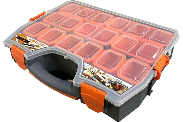 Органайзер Boombox 18"/46 см серо-свинцовый/оранжевый (BR3772)
