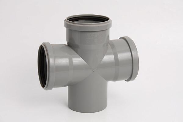 Крестовина 110х110х110х90° СЕРЫЙ (1/8)