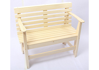 Скамья с подлокотниками 1000х550х870 (разборная)