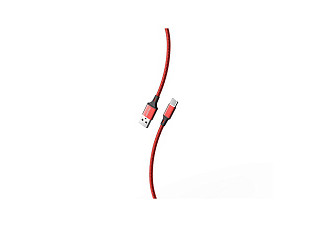 Кабель для зарядки и передачи данных SmartBuy S14 Type C красный/черн., 3 А, 1м (iK-3112-S14rb) 3799