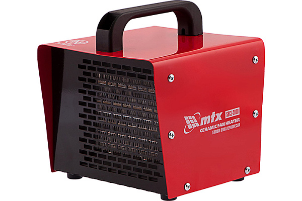 Тепловая пушка керамическая MTX SHCL-2000 230В,1/2 кВт,125м³/ч, площадь обогр.-20м² 96402 (1/8)