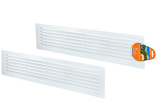 Решетка радиаторная TDM белый 460х123мм (1807-0035)/5