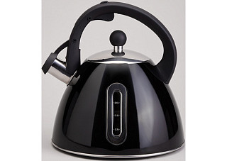 Чайник нержавеющая сталь со свистком и мерной шкалой, 3,2л (940-021) 