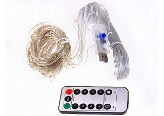 Гирлянда ERA Занавес внутренняя IP20, 3х3 м, 220 V, с пультом, мультиколор, 300 LEDЕGNIG - ZM (822)