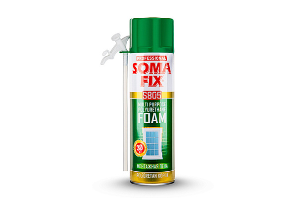 Пена монтажная SOMA FIX (ручн всесезон (t прим. 0 C до +35 C)) 500мл Турция S805