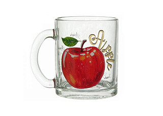 Кружка Чайная ПОЛЕЗНОЕ ЯБЛОКО 0,32л (04с1208) /24
