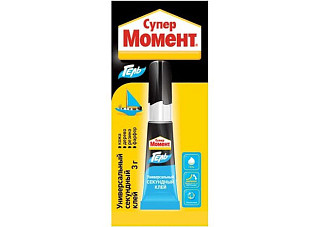 Клей МОМЕНТ Гель на мультикарте 3гр (622917)/144