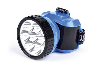Фонарь SMARTBUY налобный аккумуляторный 7 LED синий (SBF-24-B)/120 (862)