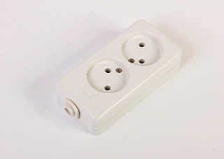 Колодка ERA К-2 2гнезда без/з  (362)