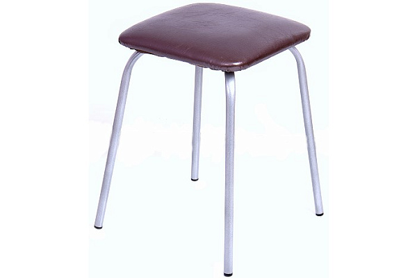 Табурет 18  (Модуль) смрз квадрат  корич перлам на хроме