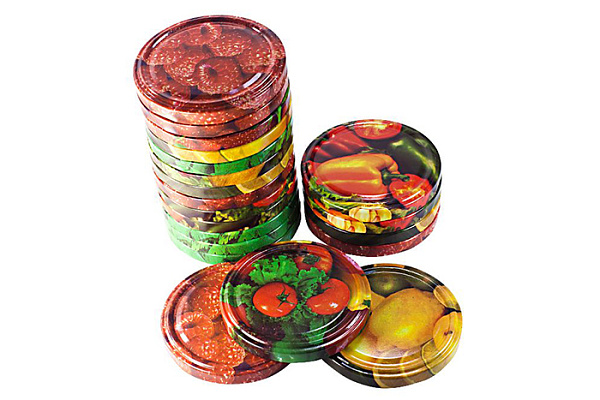 Крышка винтовая КАЛЕЙДОСКОП d=66мм уп.20шт (1/20)