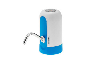 Помпа электрическая Centek CT-3000 White <1.2л/мин> 5Вт, 1 насос,  Li  1200 мАч, USB зарядка, LED