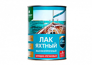 Лак яхтный ПРОСЕПТ алкидно-уретановый, глянцевый 0,9л (056-09)
