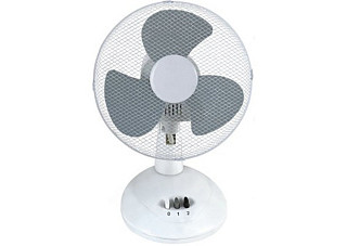 Вентилятор настольный SAKURA SA-13G (25Вт, белый/серый 1шт/кор.)