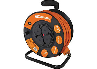 Удлинитель силовой TDM УКз16-004 (IP44 4 места/30м ПВС 3х1,5) (1301-0541)