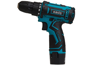 Дрель-шуруповерт OASIS ASB-12S (J) (12В, 350-1350об/мин, 30Hm, 1,5кг) 199