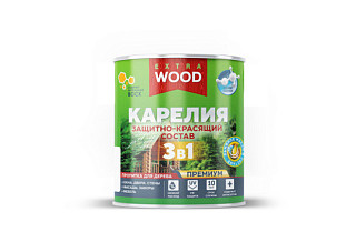 Защитно-красящий состав 3 в 1 FARBITEX PROFI WOOD EXTRA Карелия Сосна (0,75л) 