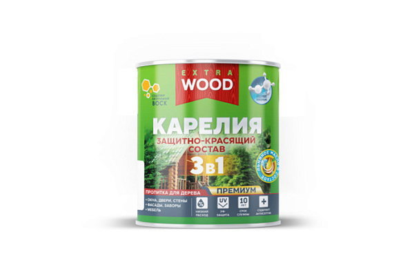 Защитно-красящий состав 3 в 1 FARBITEX PROFI WOOD EXTRA Карелия Сосна (0,75л)