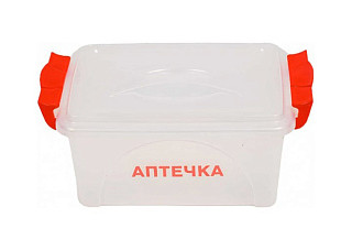Контейнер Аптечка Альтернатива 2,5л прямоугольный с ручками (уп.12) М7370