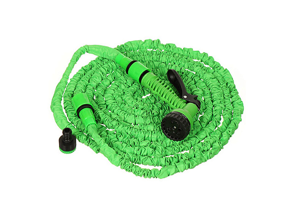 Шланг поливочный, удлиняющийся Grandy Expandable латекс, с пистолетом 10-30м (BT003 352351)