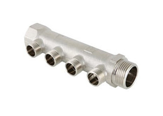 Коллектор резьбовой AQUALINK ДУ 3/4x3/4x1/2x4 (02423) (40/2)