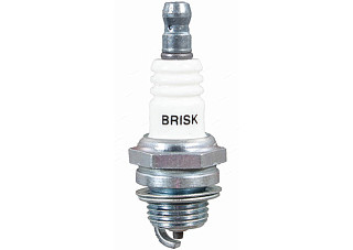 Свеча зажигания BRISK PR17YC Чехия, 2-х тактная подходит для триммеров, бензопил