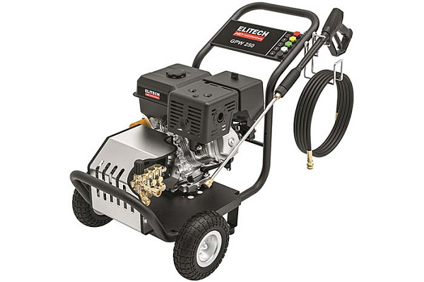 Мойка ELITECH  HD GPW 250 бенз. (15л.с, 248бар, 60кг, 1080л/ч, шланг 10м, самовсасывающая)