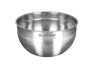 Миска нерж. Кукмор d=24см, 4,9л (4924)